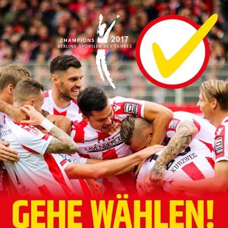 Union-Profis als Mannschaft des Jahres nominiert - Jetzt abstimmen!