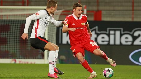 Union auswärts bei der Eintracht gefordert
