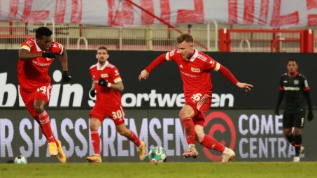 Union bezwingt Bayer Leverkusen