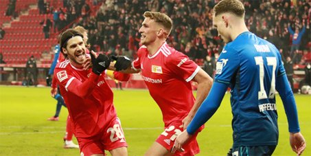 Union fight from behind to beat Hoffenheim