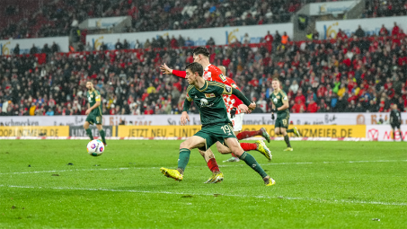 Union mit 1:1-Unentschieden im Nachholspiel