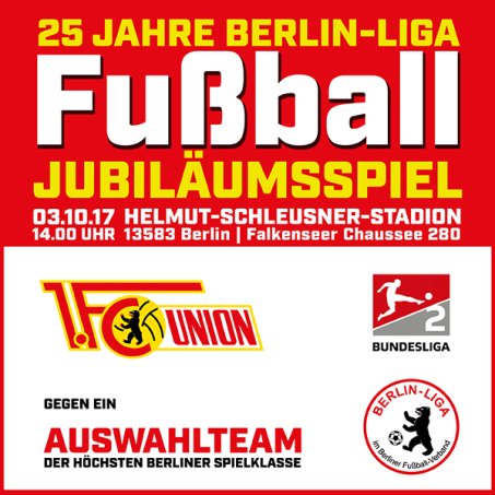 Union testet gegen Auswahlteam der Berlin-Liga: Karten ab sofort erhältlich