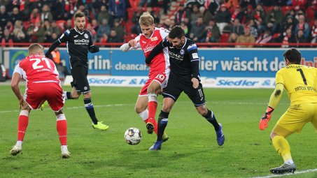 Union und Bielefeld trennen sich 1:1