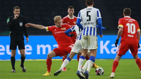 Union unterliegt Hertha BSC 1:3