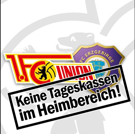 Union vs. Aue: Keine Tageskassen in den Heimbereichen