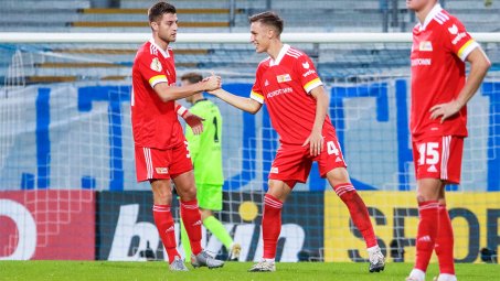 Union zieht in zweite Runde des DFB-Pokals ein