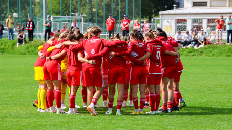 Unionerinnen testen gegen die U20 vom VfL Wolfsburg