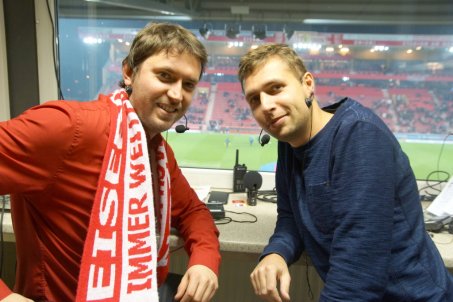 Unsere Sehbehinderten-Kommentatoren: Philipp Rother & Tobias Potratz