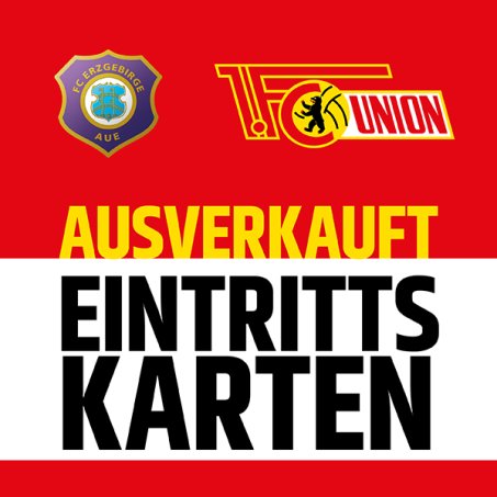 Voller Gästeblock in Aue: Keine Tickets mehr erhältlich