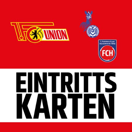 Vorverkauf für Duisburg & Heidenheim startet am 22.02.2018