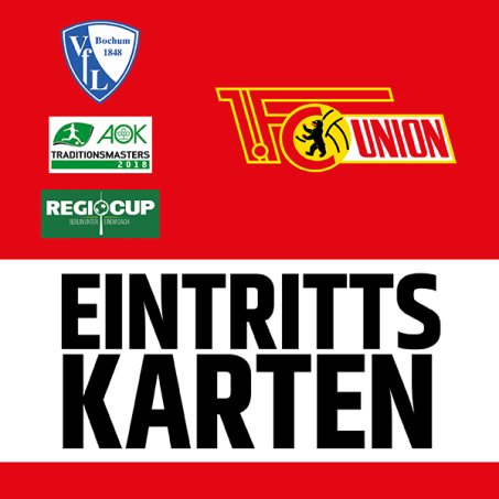 Vorverkauf startet: VfL Bochum, AOK Traditionsmasters 2018 & RegioCup 2018