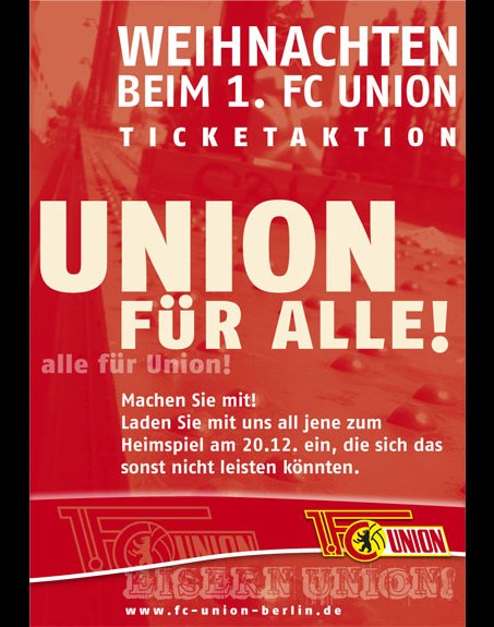 WEIHNACHTEN BEI UNION!
