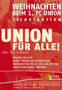 WEIHNACHTEN BEI UNION!