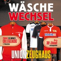 Wäschewechsel im UNION ZEUGHAUS