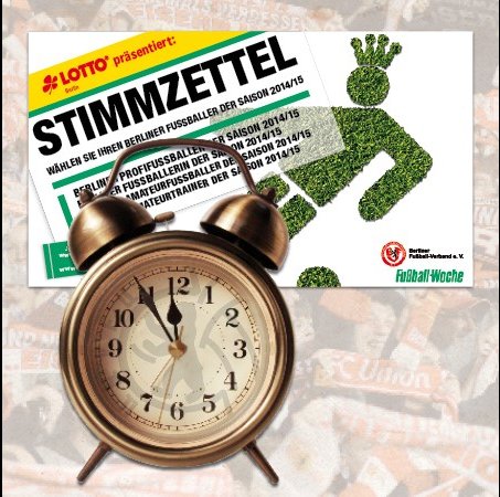 Wahl zum Berliner Fußballer der Saison 2014/15