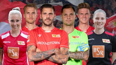 Wahl zum Berliner Fußballer der Saison 2019/2020 mit Union-Stars