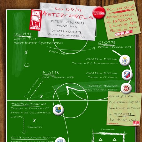 Winterfahrplan des 1. FC Union Berlin