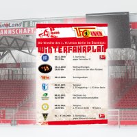 Winterfahrplan des 1. FC Union Berlin e.V.