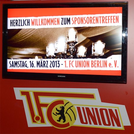 Zuhause mit der Familie: Sponsorentreffen im VIP-Zelt des Stadions An der Alten Försterei 