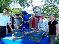 &quot;Inge&quot; Schneider auf Brücke der Herzen verewigt
