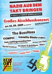 &quot;Nazis aus dem Takt bringen&quot; - Gewinne die CD zum Konzert!